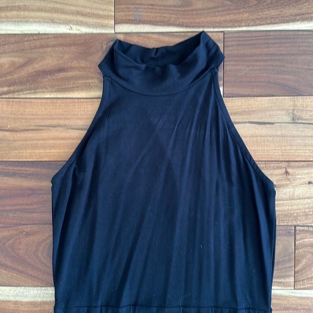 Basic halter mini dress